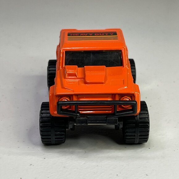 Tootsietoy Vintage 1990 Lambo 002 Heavy Duty Orange Diecast Model Truck - Picture 2 of 10